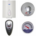 Bathroom Wall Mounted Hot Electrical Water Heater With Thermometer With Thermal-Cut